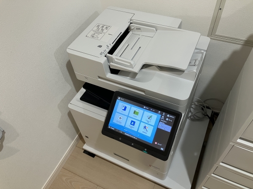 限られたスペースに設置したimageFORCE C331F